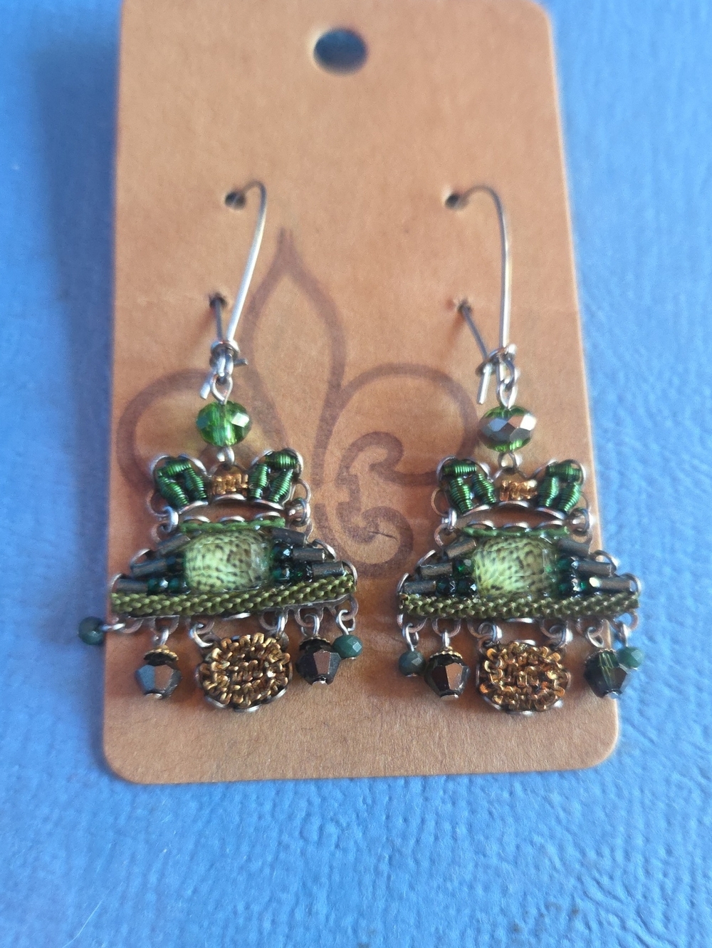 Ayala Bar Viridian Mood Bohemian Dangle Earrings